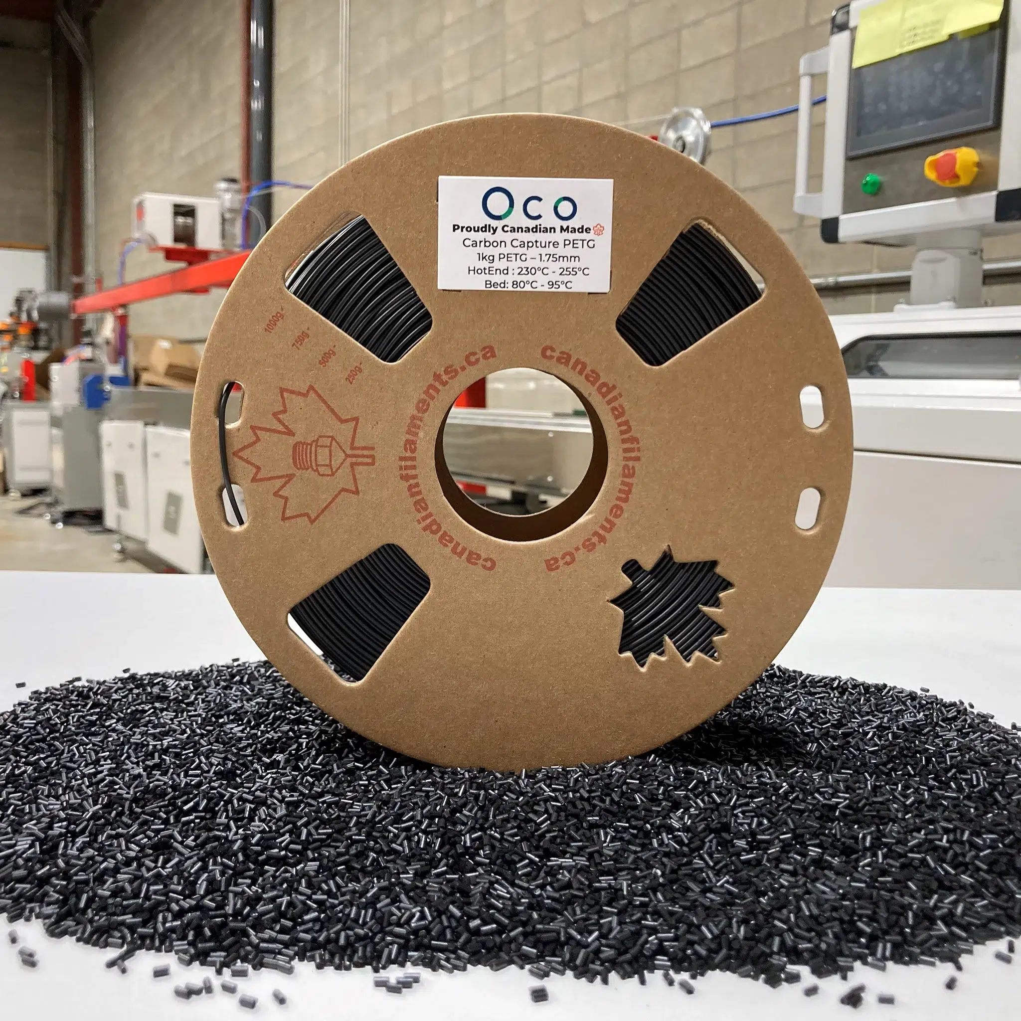 Canadian Filaments - Carbon Captured PETG Filament